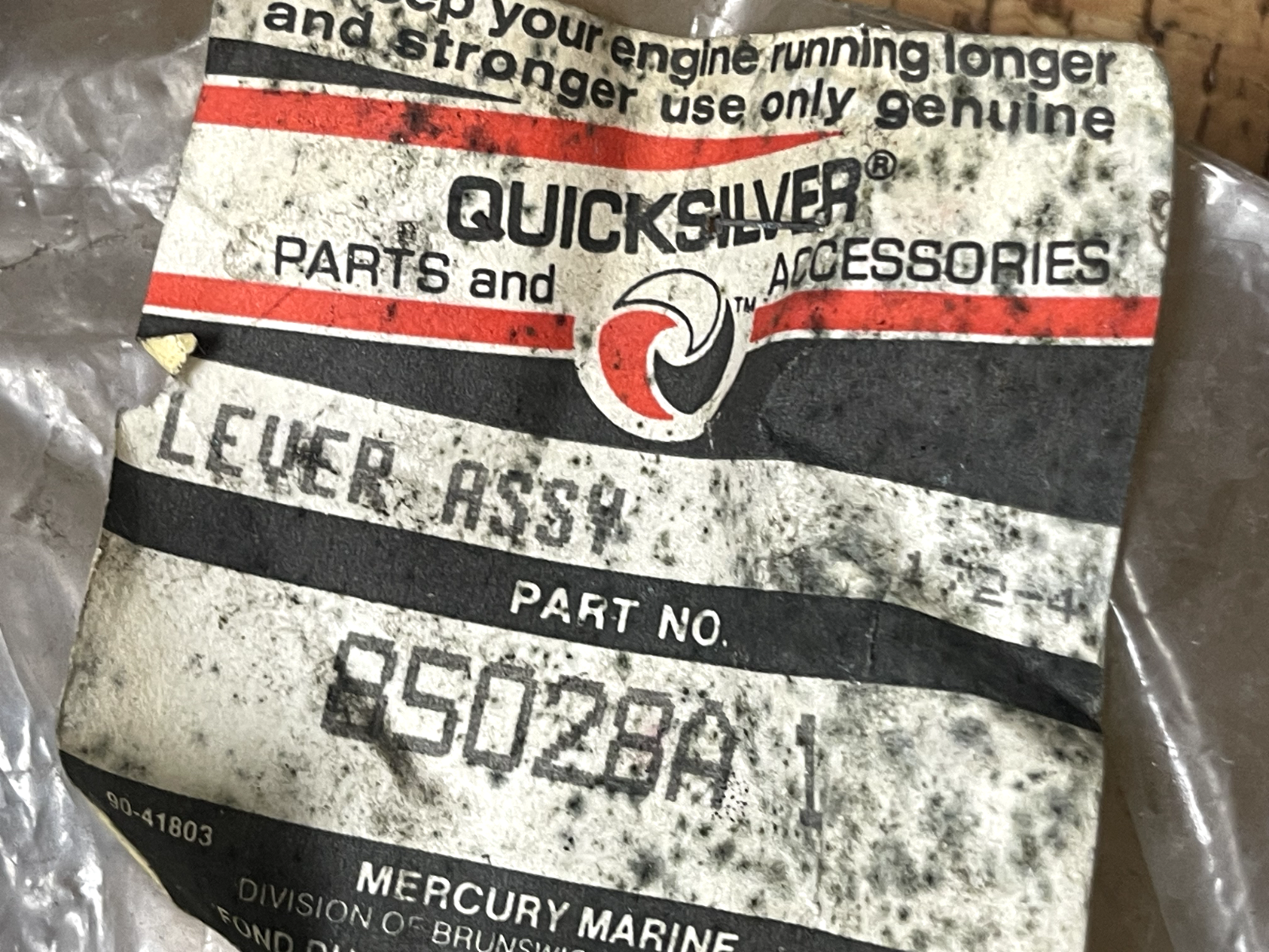 *NEW OEM* 0670 Mercury Quicksilver Tilt Lever 85028A1 85028 A1