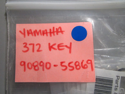 *NEW OEM* 0810 Yamaha 372 Key 90890-55869