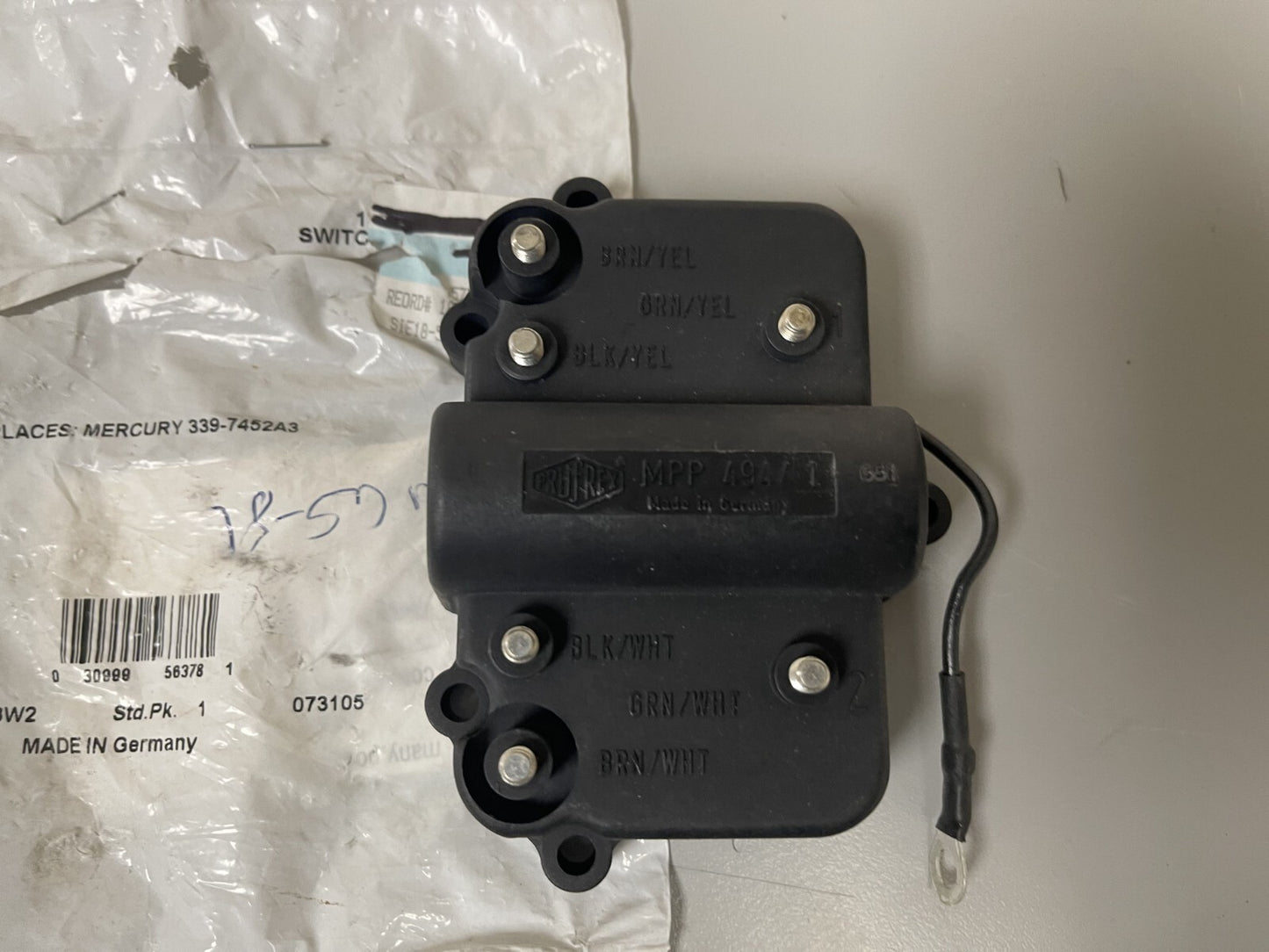 *NEW* 0670 Sierra Ignition Switch Box 18-5776 Replaces 339-7452A3