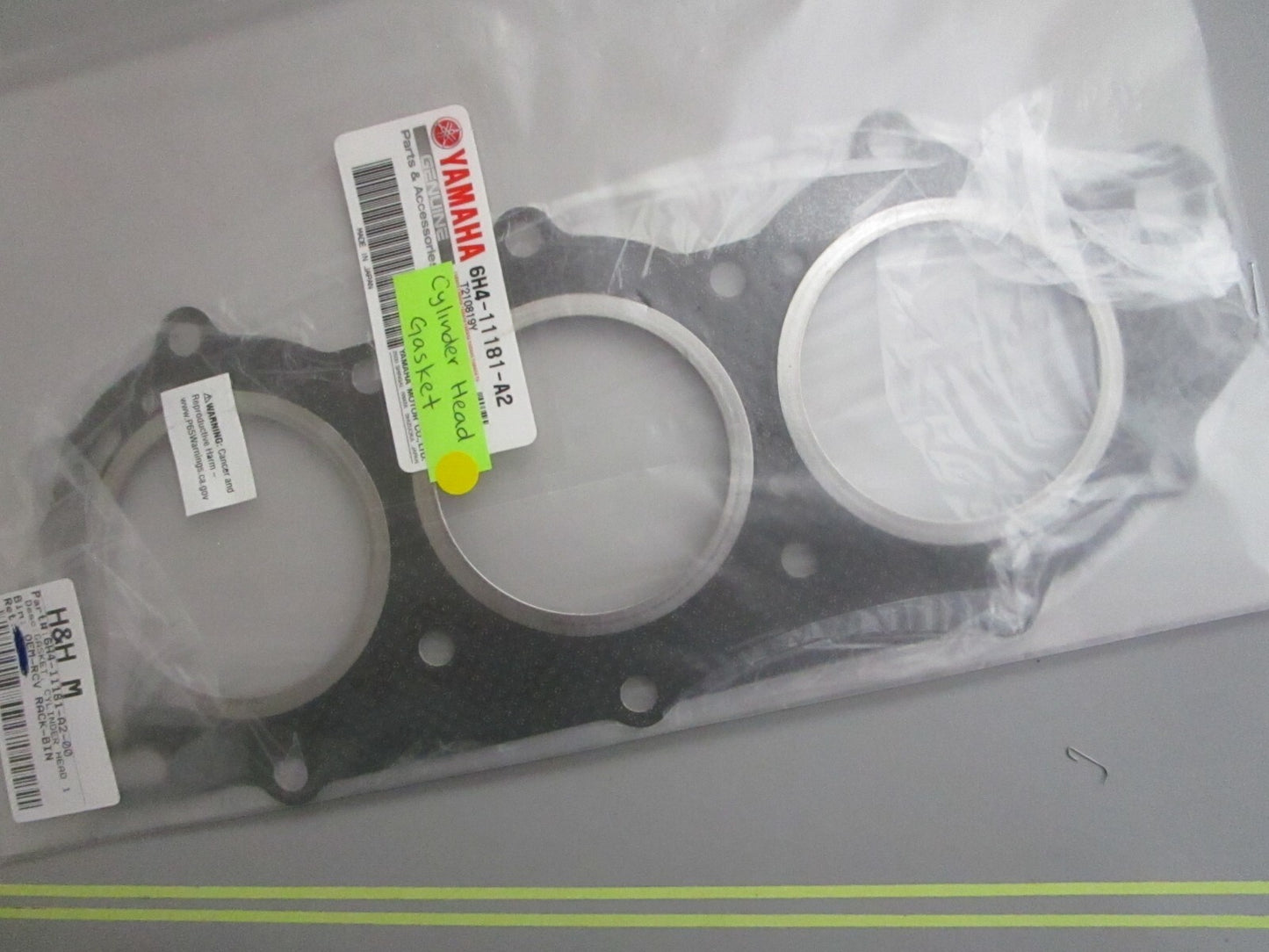 *NEW OEM* 0820 Yamaha Cylinder Head Gasket 6H4-11181-A2-00