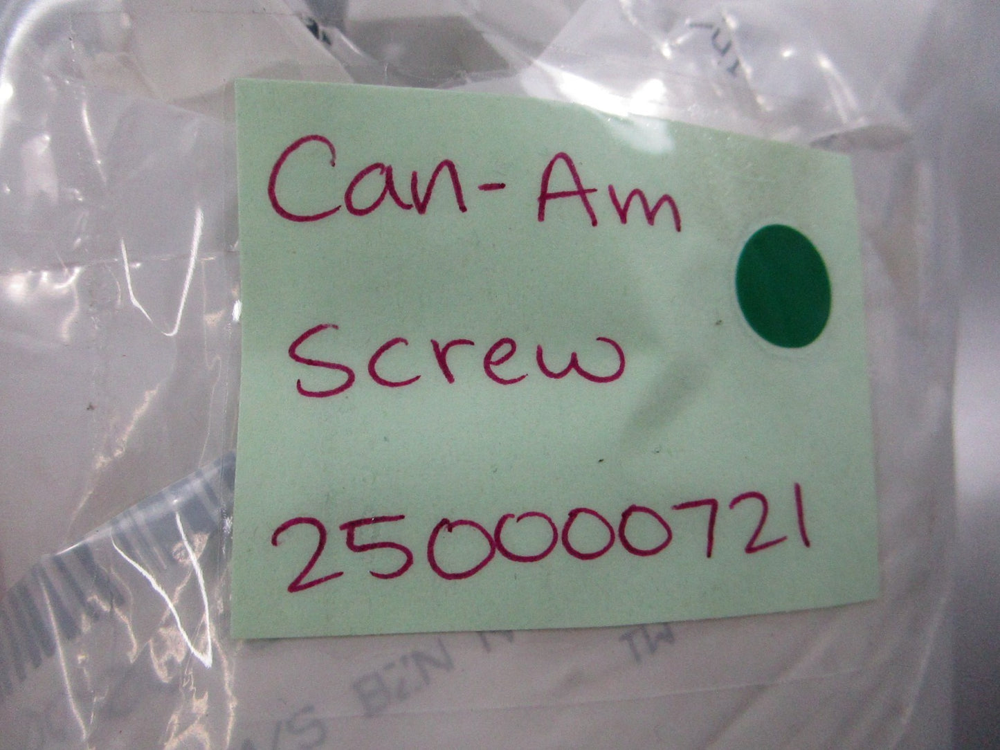 NEW OEM (LOT OF 10) 250000721 Can-Am Screw 0810