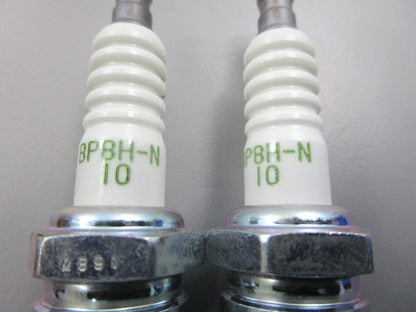 NEW (LOT OF 2) BP8H-N-10 NGK Spark Plug 0810