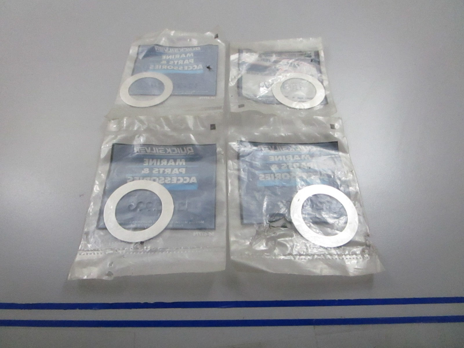 *NEW OEM* (LOT OF 4) 0810 Mercury Quicksilver Washer 12-32996