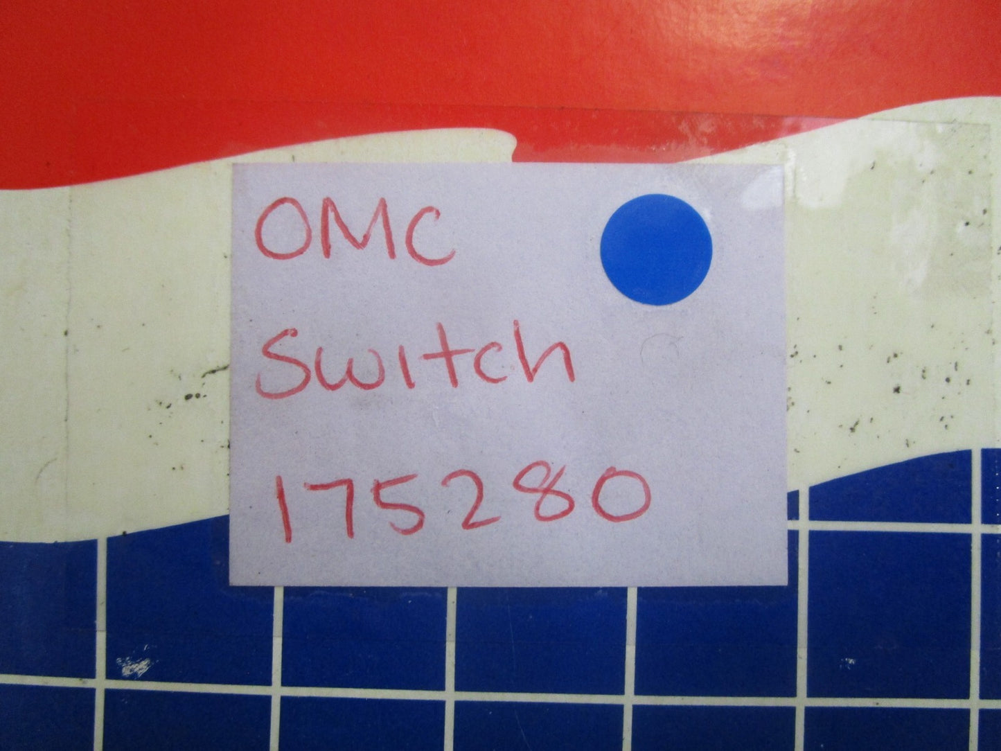 *NEW OEM* 0810 OMC Johnson Evinrude Switch 175280 0175280