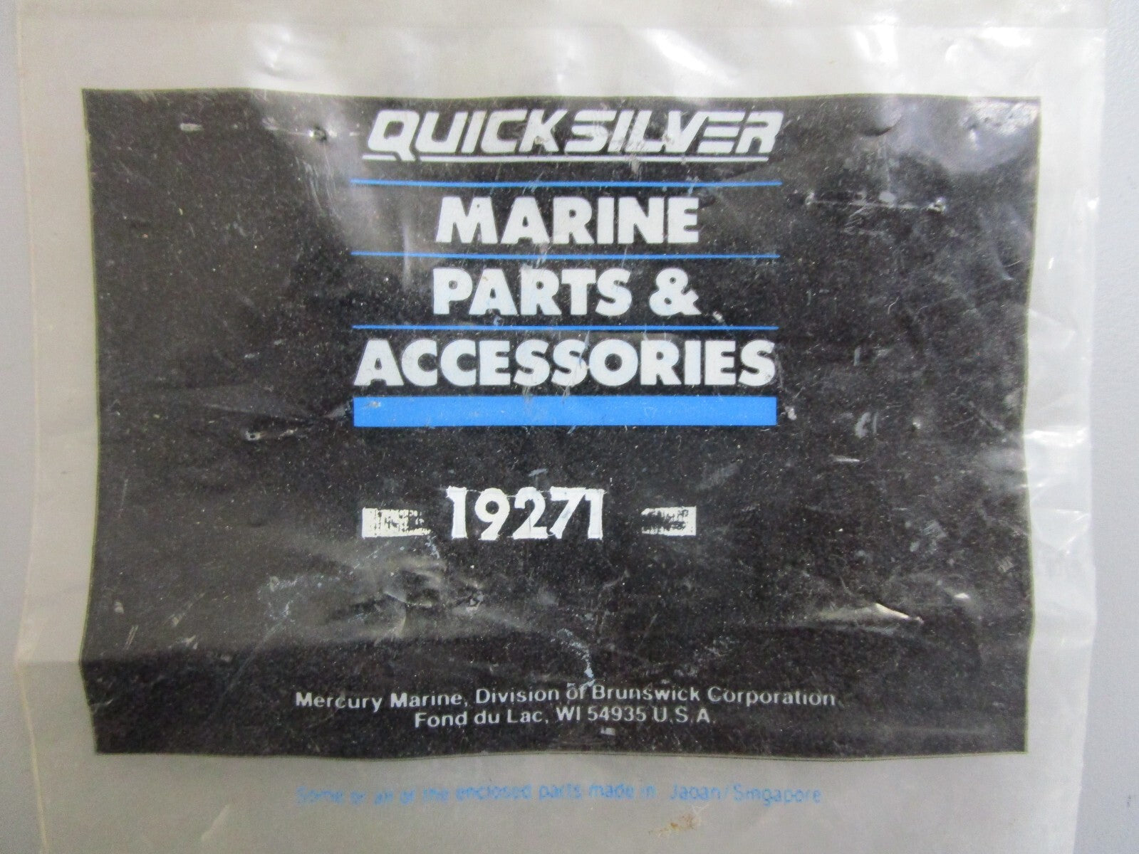 *NEW OEM* 0810 Mercury Quicksilver Carburetor Valve Seat Kit 19271