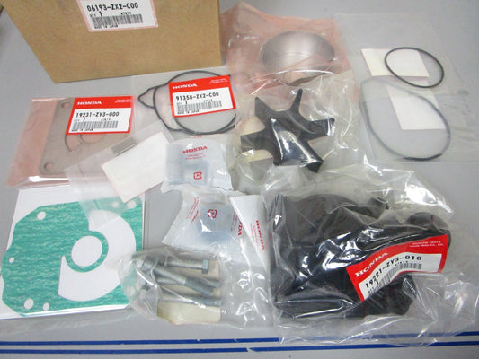 NEW OEM 06193-ZX2-C00 Honda 200 225 250 hp Water Pump Rebuild Kit 0720