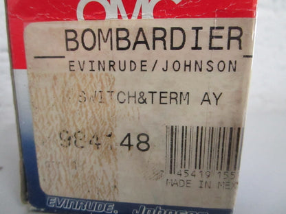 NEW OEM 984148 0984148 OMC Johnson Evinrude Switch & Terminal 0820
