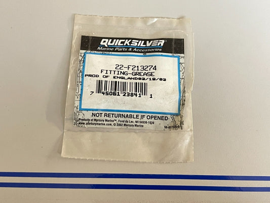 *NEW OEM* 0810 Mercury Quicksilver Grease Fitting 22-F213274