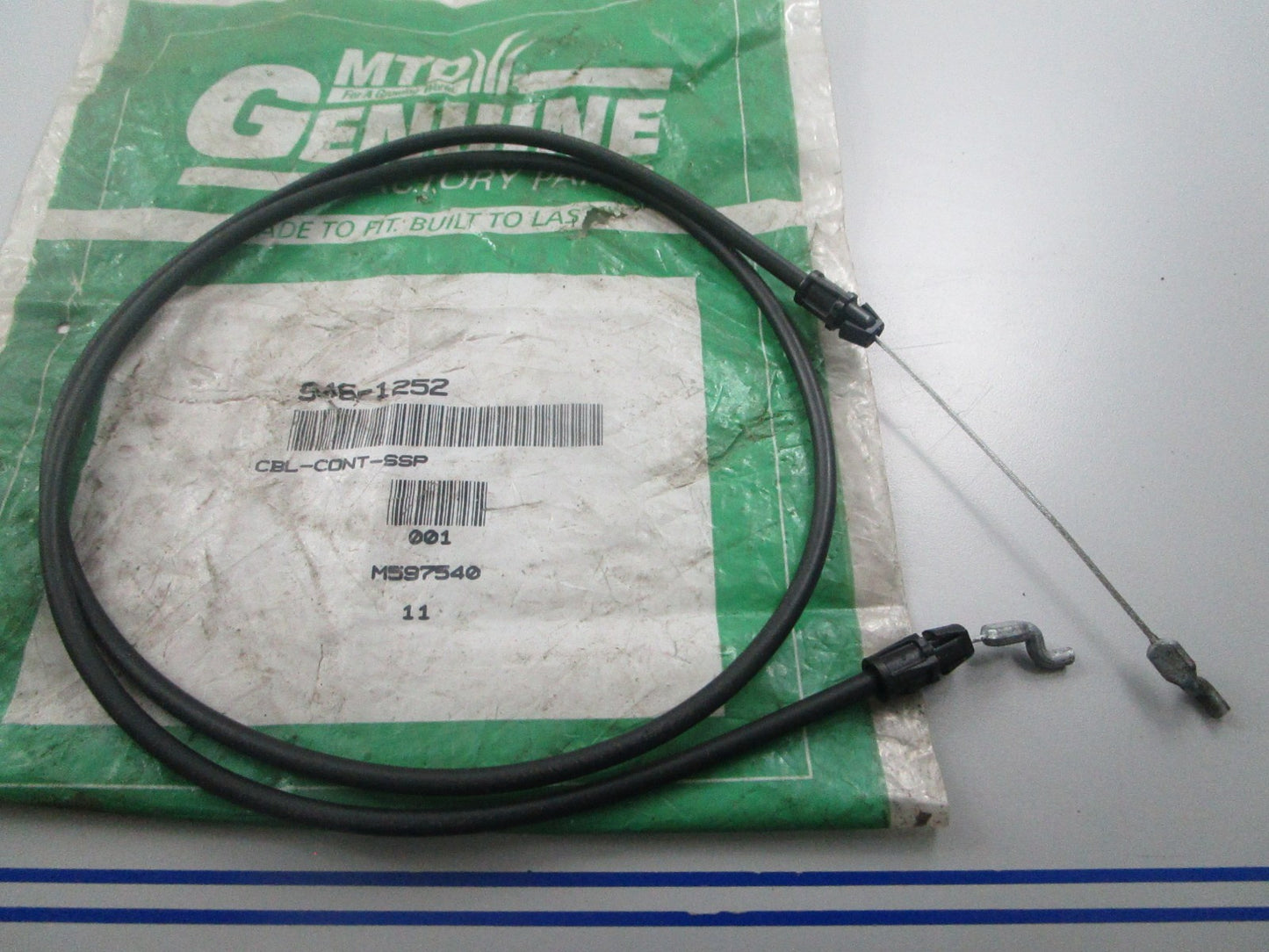 *NEW OEM* 0810 MTD Control Cable 946-1252