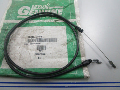 *NEW OEM* 0810 MTD Control Cable 946-1252