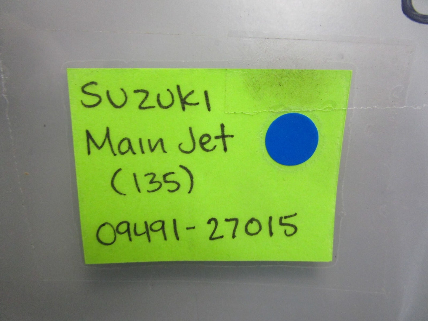 *NEW OEM* 0810 Suzuki Main Jet (135) 09491-27015