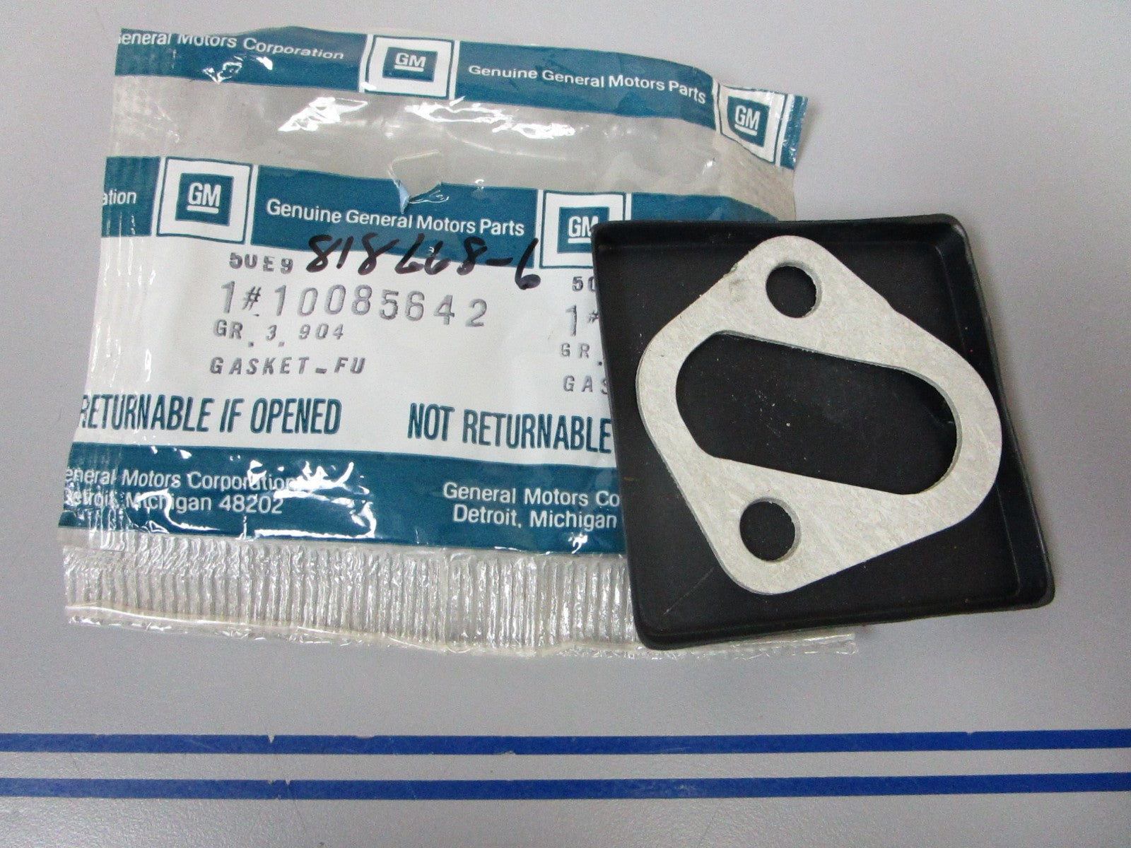 *NEW OEM* 0720 Volvo Penta GM Plate & Gasket Set 818668 10085642