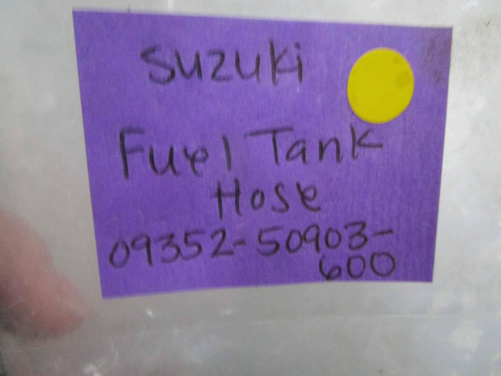 *NEW OEM* 0750 Suzuki FUEL TANK HOSE 09352-50903-600
