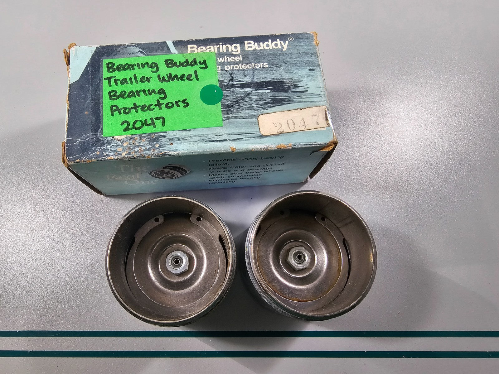 NEW 2047 Bearing Buddy Trailer Wheel Bearing Protectors 0810