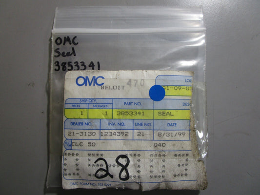 *NEW OEM* 0810 OMC Johnson Evinrude Seal 3853341