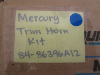 NEW OEM 84-86396A12 Mercury Quicksilver Trim Horn Kit 0820