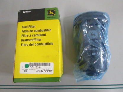 John Deere DZ115391 Primary Fuel Filter Element 6 Inch Diesel NEW OEM 0820