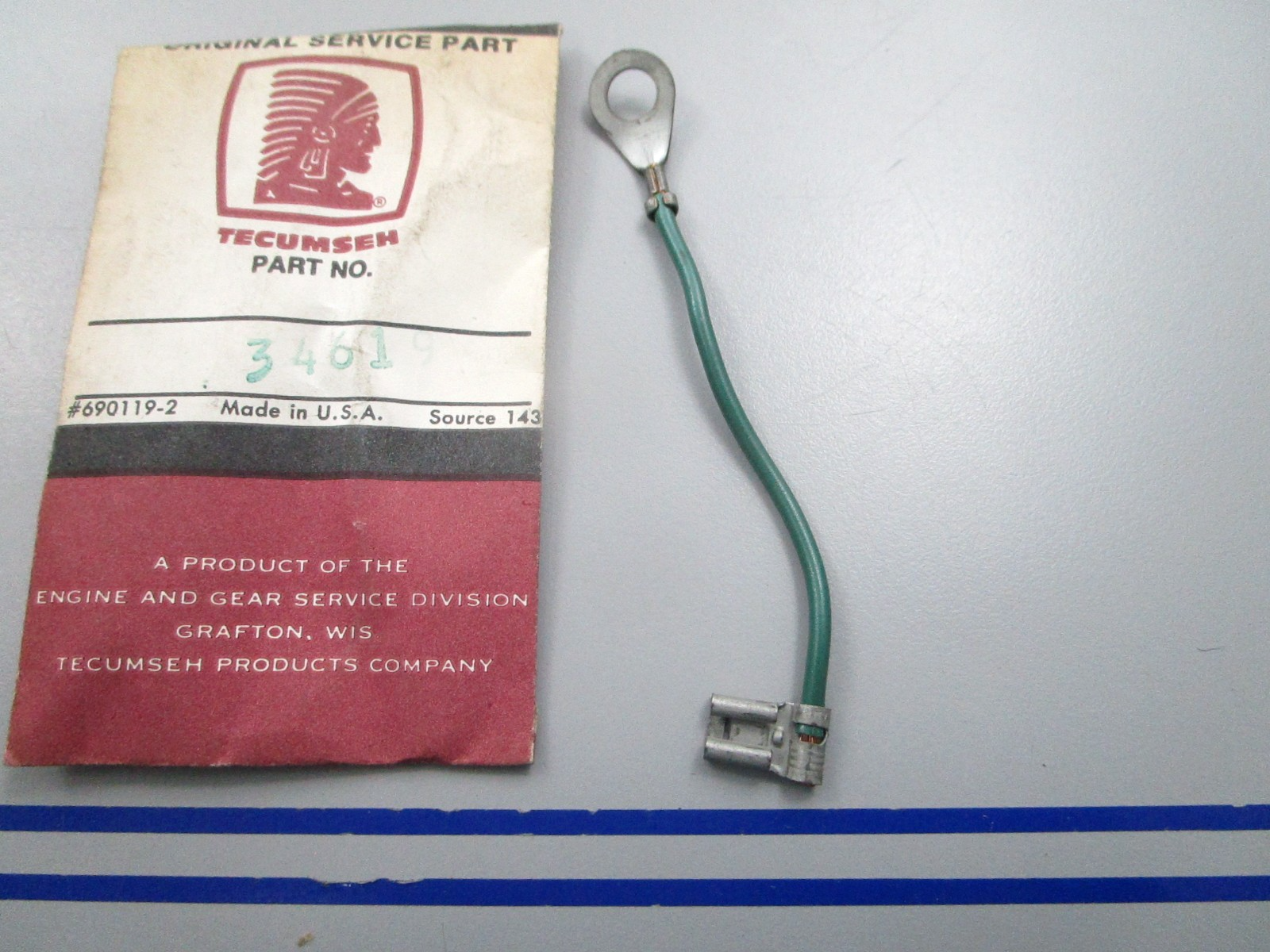 NEW OEM 34619 Tecumseh Wire 0810
