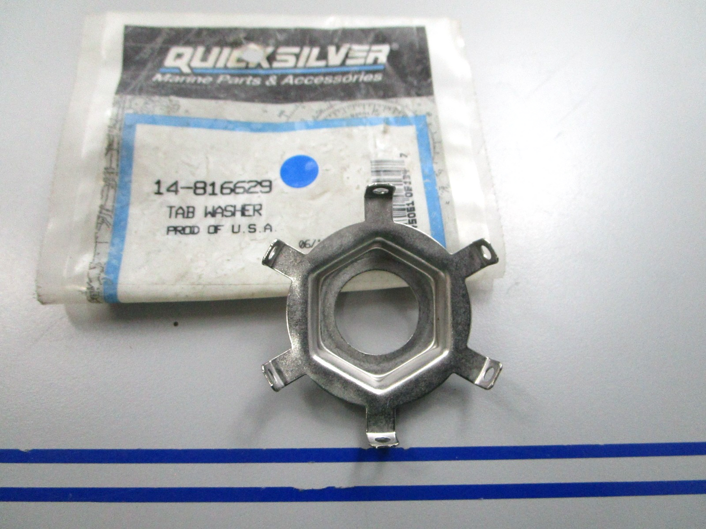 NEW OEM Mercury Quicksilver 14-816629 Tab Washer 0810