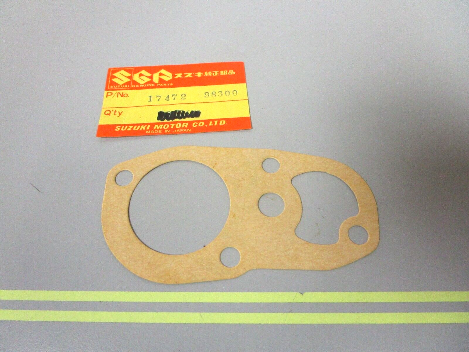 *NEW OEM* 0750 Suzuki PUMP PLATE GASKET 17472-98300
