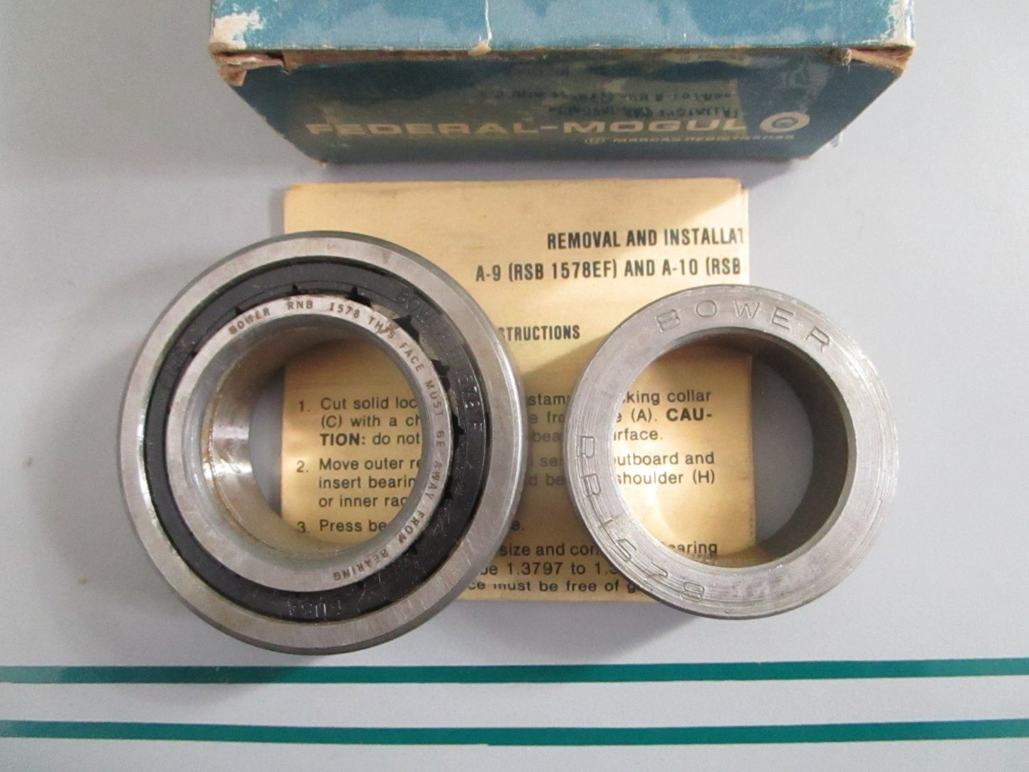 NEW OEM RNB1578 RB1578 Bower Tapered Roller Bearing Set 0820