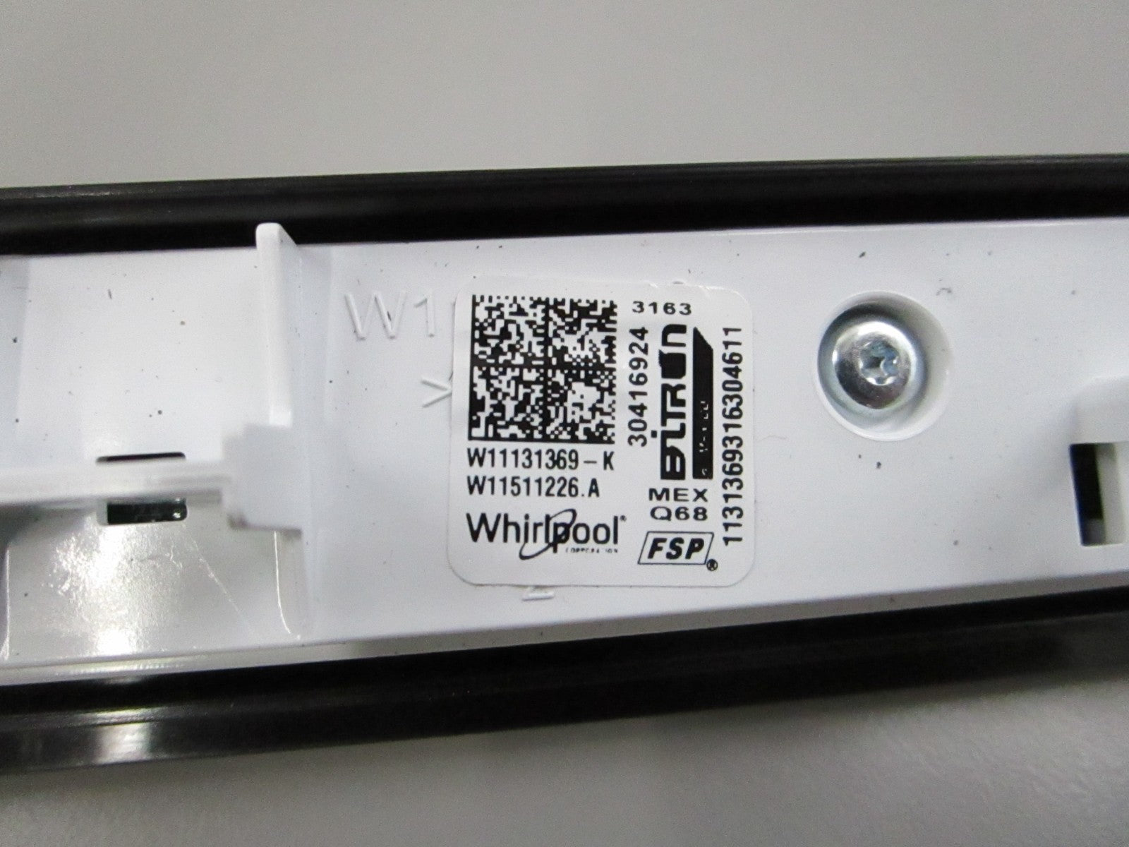 NEW OEM W11660284 Whirlpool Console 0810