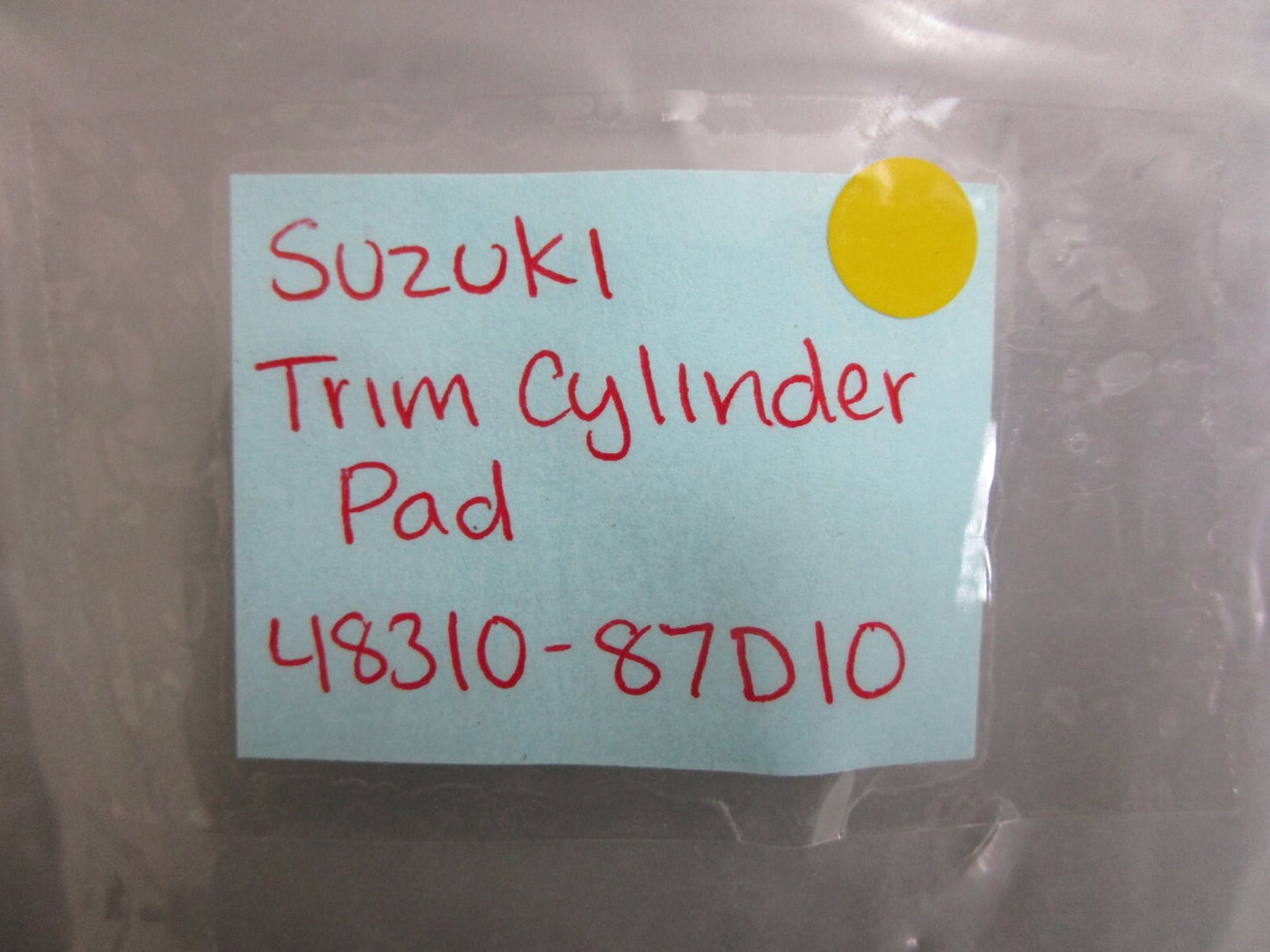 *NEW OEM* 0810 Suzuki Trim Cylinder Pad 48310-87D10