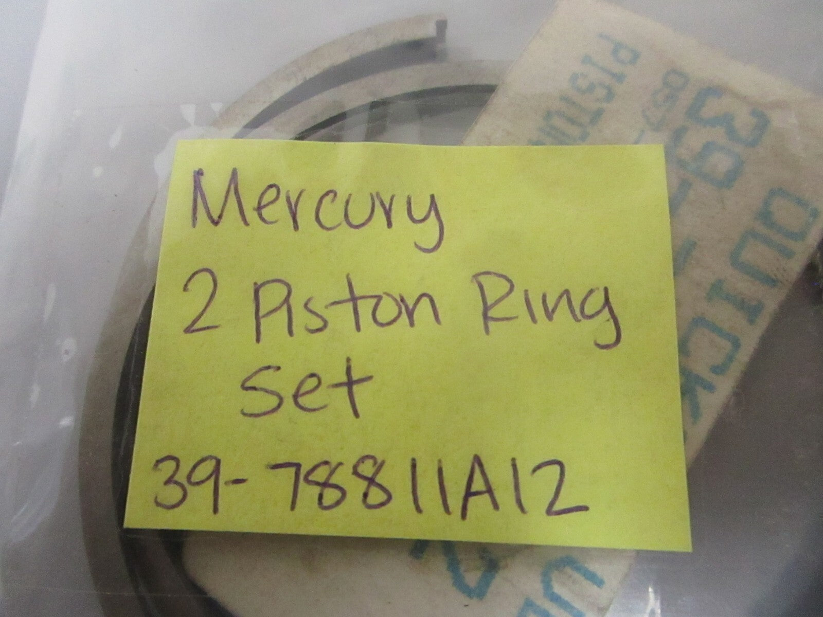 *NEW OEM* 0810 Mercury Quicksilver 2 Piston Ring Set 39-78811A12