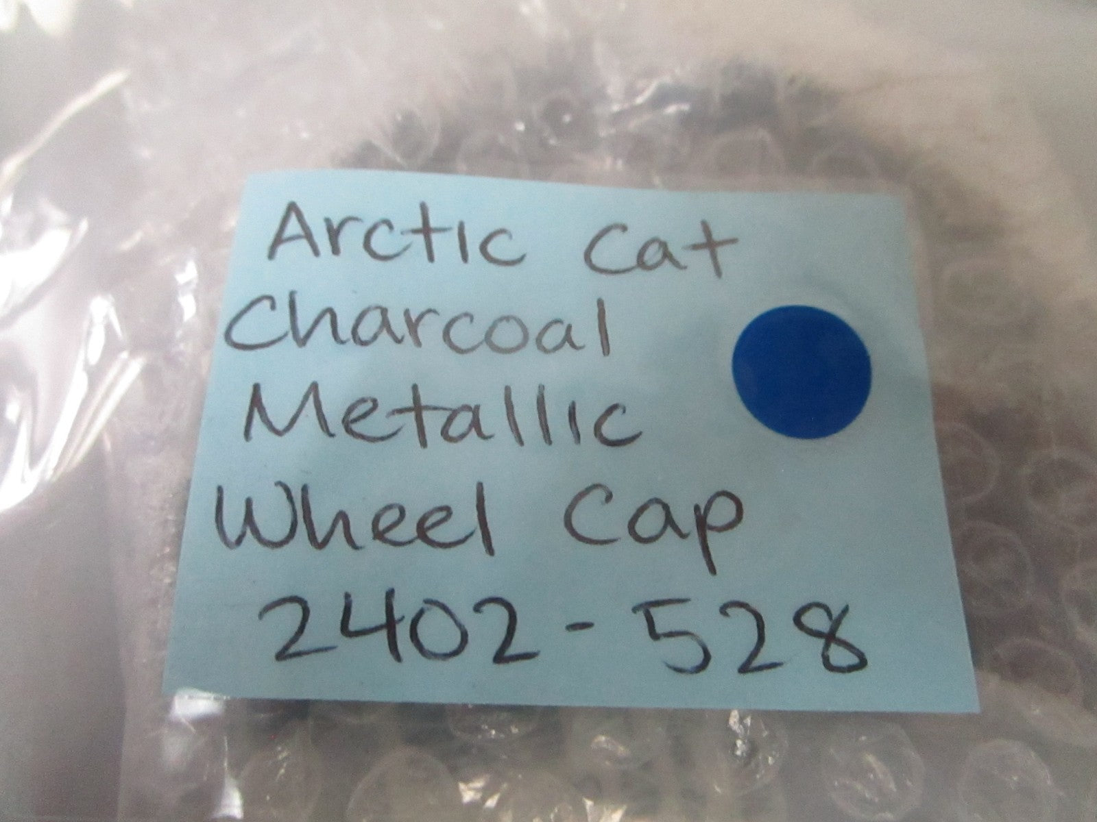 *NEW OEM* 0720 Arctic Cat Charcoal Metallic Wheel Cap 2402-528