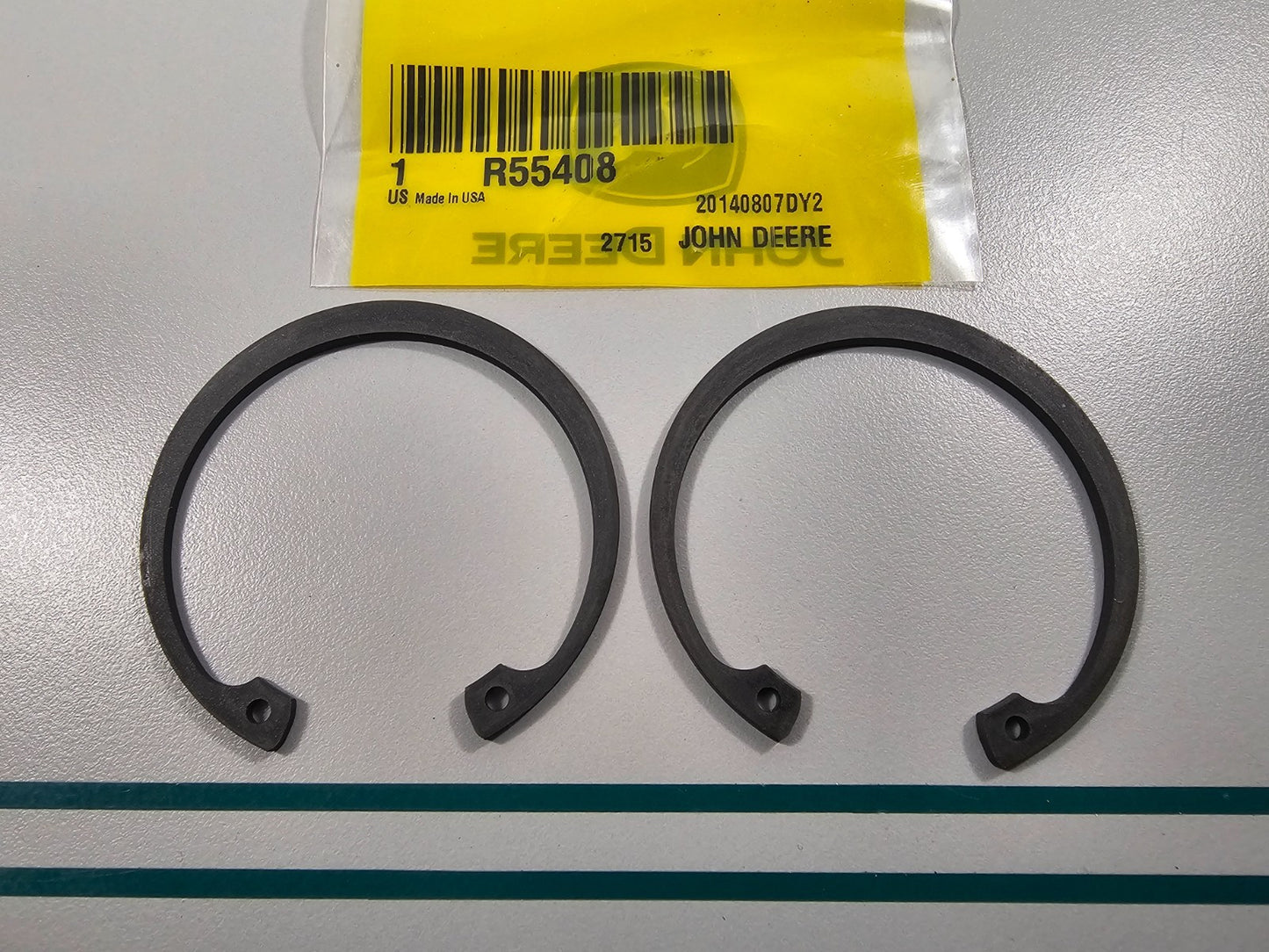 NEW OEM (LOT OF 2) R55408 John Deere Wear Ring 0810