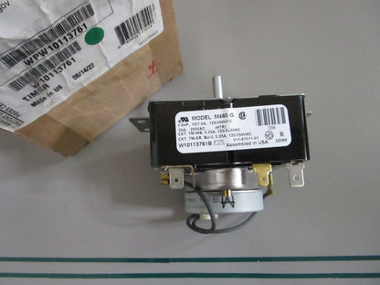 Whirlpool NEW OEM Dryer Electromechanical Timer WPW10113761 NOS Genuine 0820