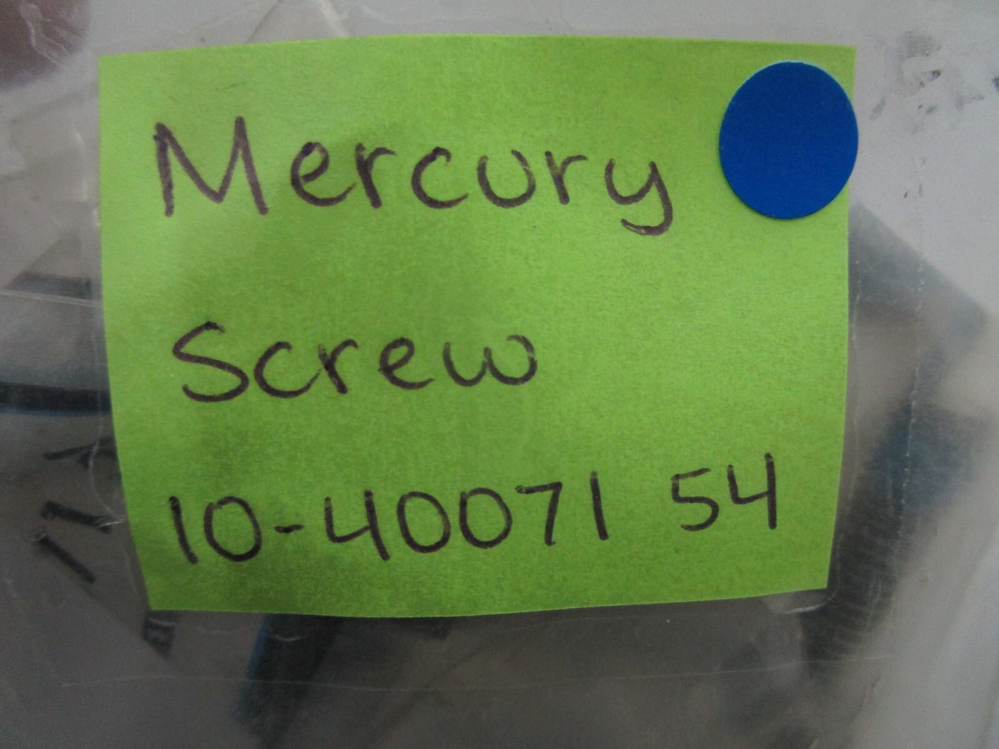 *NEW OEM* (LOT OF 2) 0810 Mercury Quicksilver Screw 10-40071 54