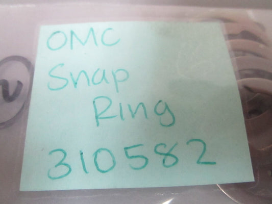 *NEW OEM* 0810 OMC Johnson Evinrude Snap Ring 310582 0310582