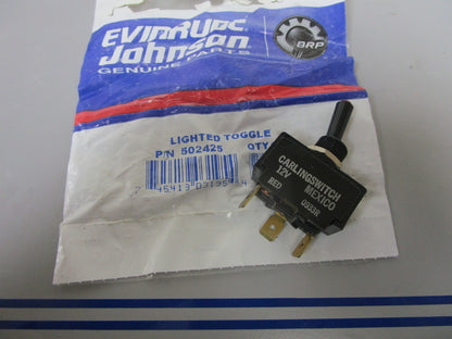 *NEW OEM* 0720 OMC Johnson Evinrude Lighted Toggle 502425 0502425