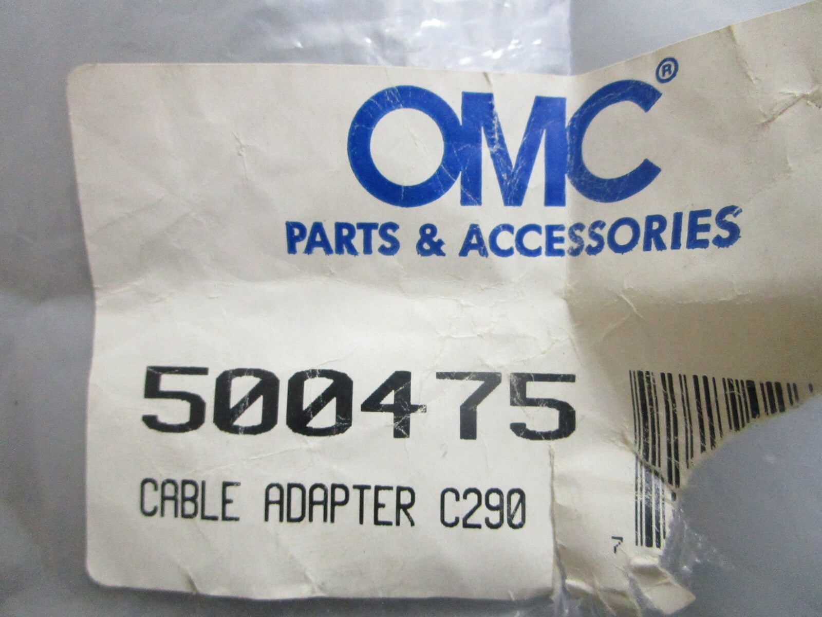 *NEW OEM* 0820 OMC Johnson Evinrude Cable Adapter 500475 0500475