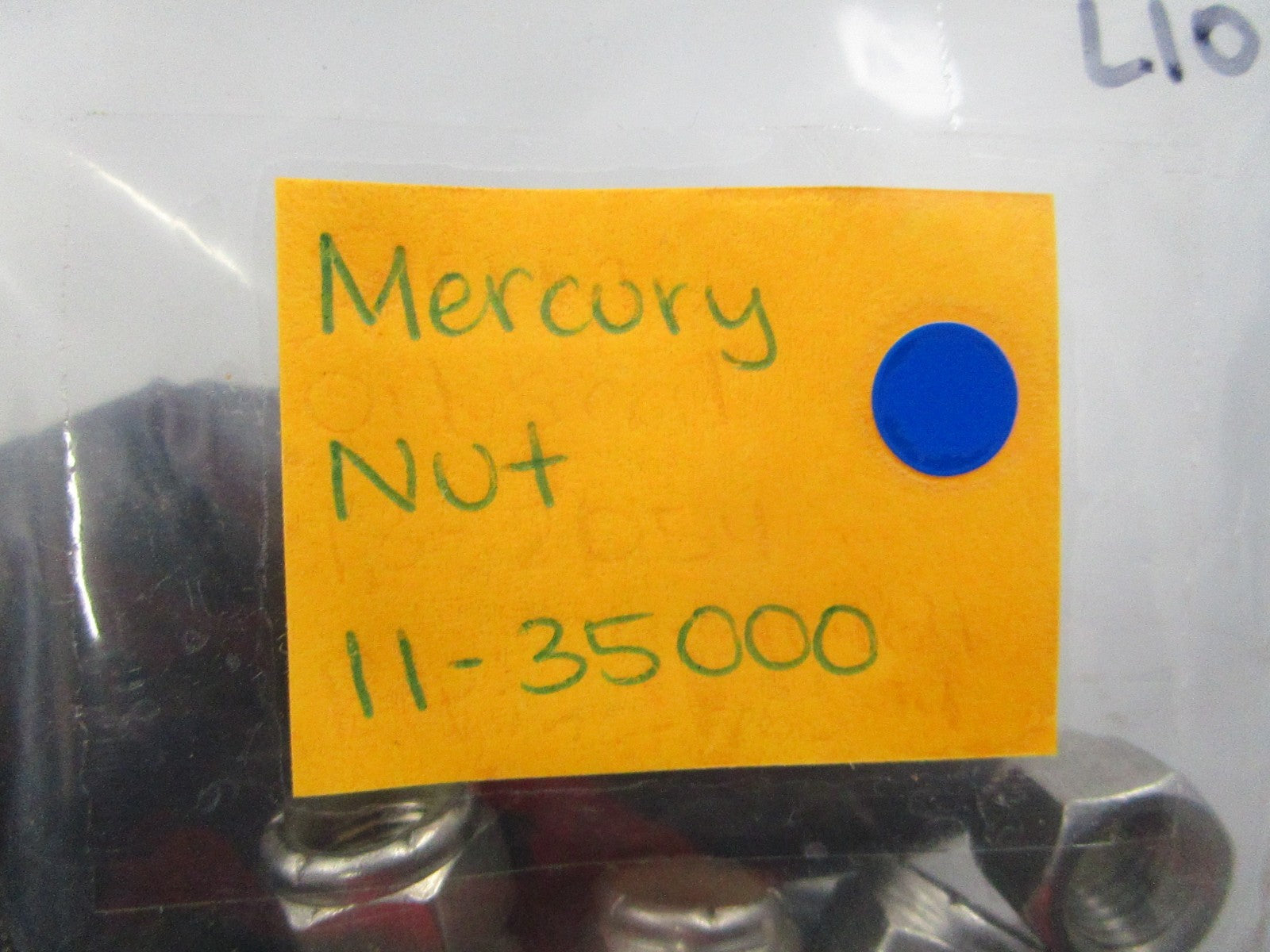 NEW OEM (LOT OF 10) 11-35000 Mercury Quicksilver Nut 0810