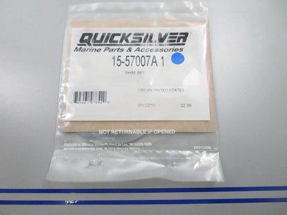 *NEW OEM* 0810 Mercury Quicksilver Shim Set 15-57007A1