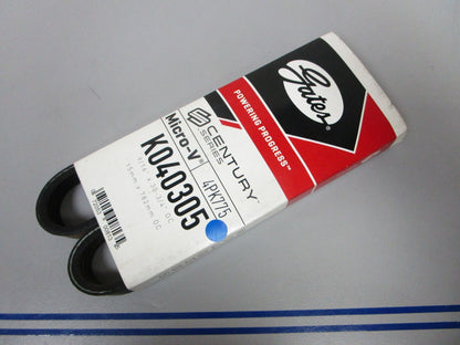 NEW K040305 Gates Micro-V 9/16" x 30 ¾" Serpentine Belt 0720