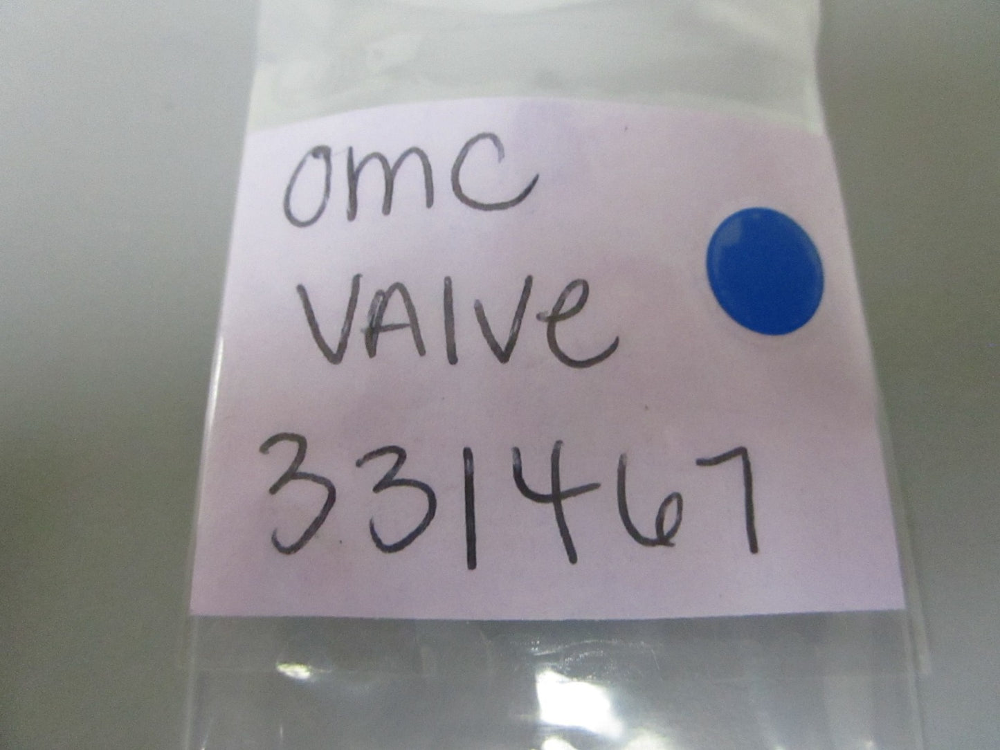 NEW OEM 331467 0331467 OMC Johnson Evinrude Valve 0720