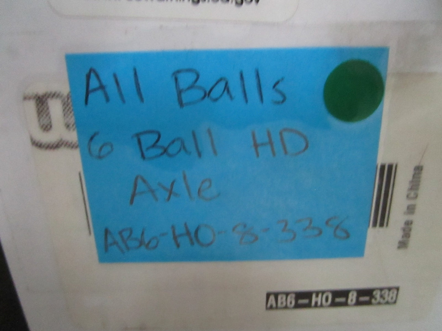 All Balls AB6-HO-8-338 6-Ball HD CV Axle Honda Talon 1000R New 0820