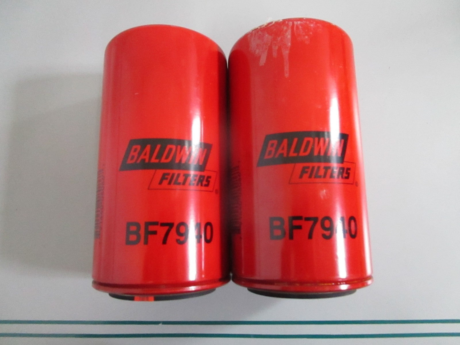 NEW (LOT OF 2) BF7940 Baldwin Fuel Filter Rep: 33966 Wix FF5632 Fleetguard 0820