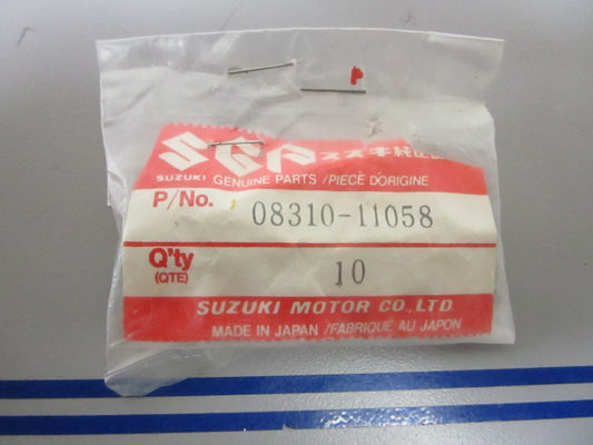 *NEW OEM* (LOT OF 10) 0810 Suzuki Nut 08310-11058