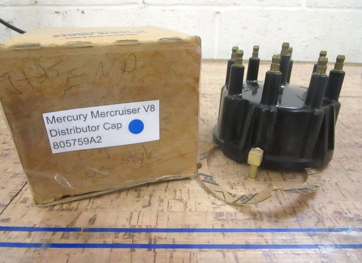 *NEW OEM* 0780 Mercury Mercruiser V8 Distributor Cap 805759A2