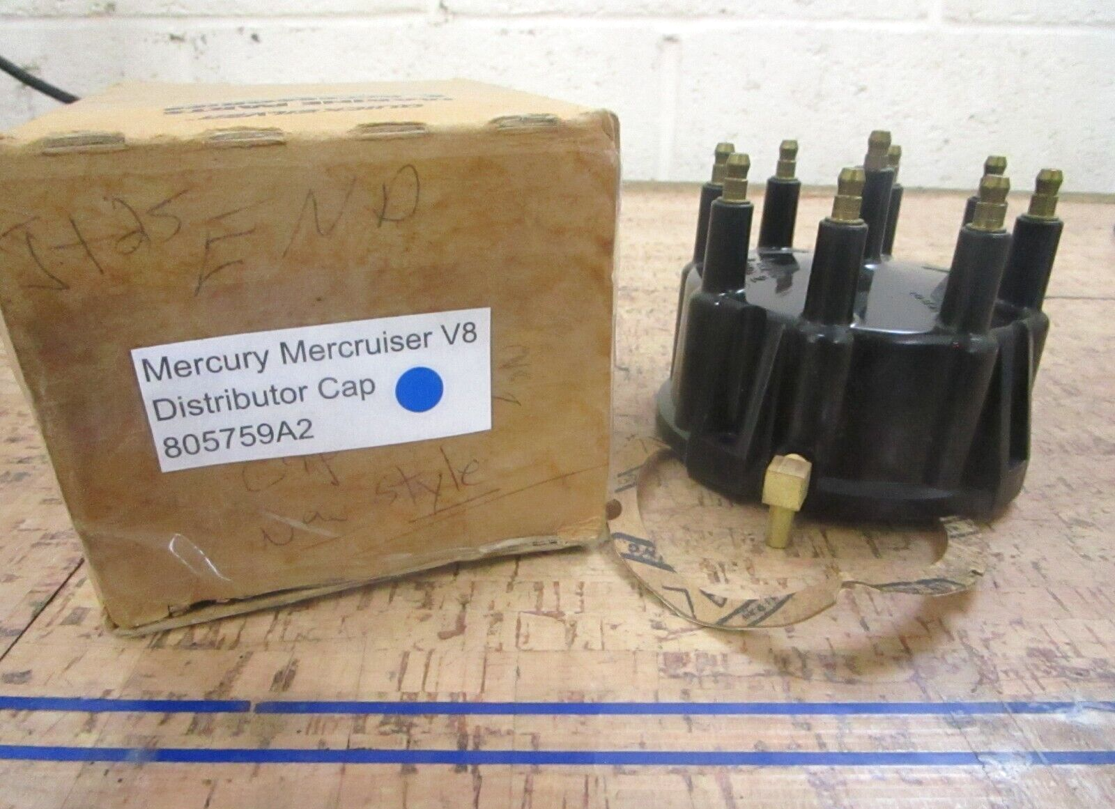 *NEW OEM* 0780 Mercury Mercruiser V8 Distributor Cap 805759A2