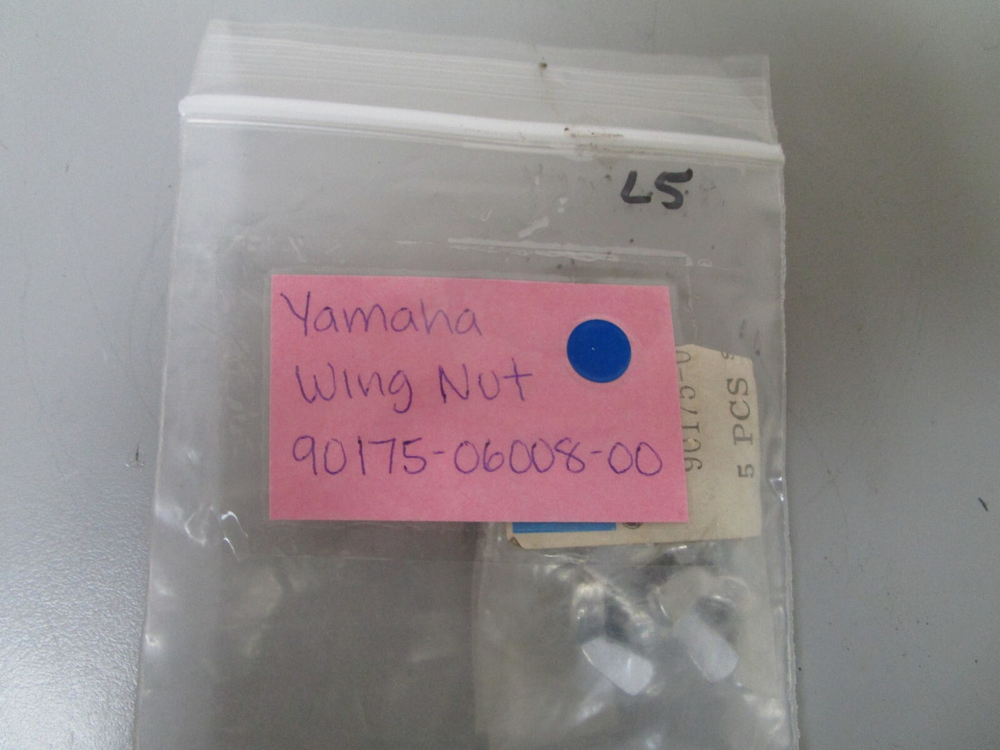 *NEW OEM* (LOT OF 5) 0720 Yamaha Wing Nut 90175-06008-00