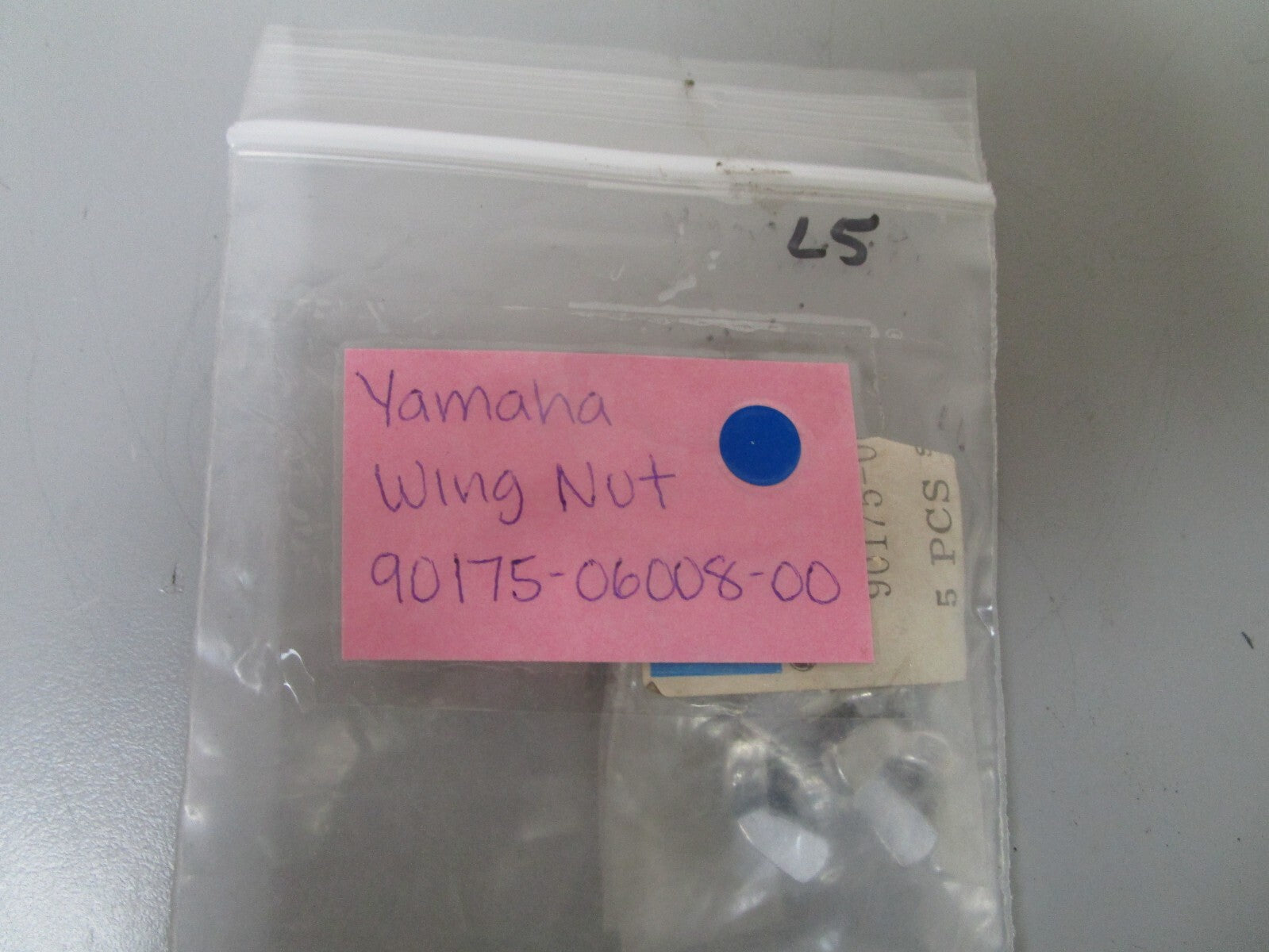 *NEW OEM* (LOT OF 5) 0720 Yamaha Wing Nut 90175-06008-00