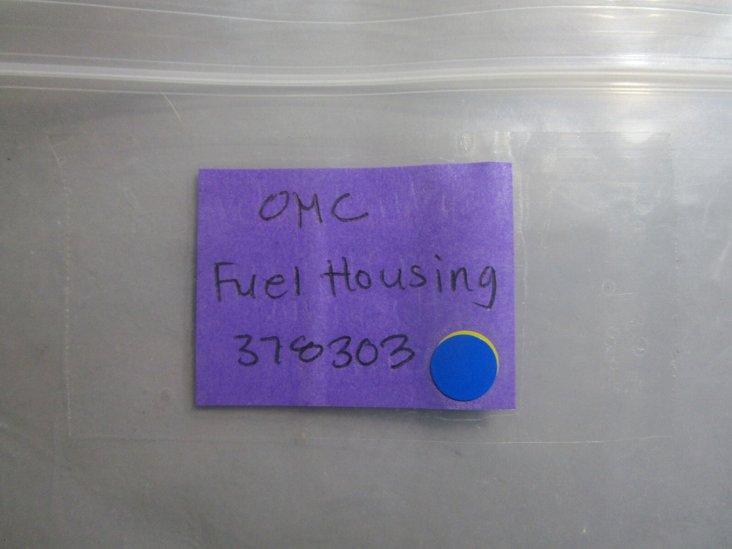 *NEW OEM* 0720 OMC Johnson Evinrude Fuel Housing 378303 0378303