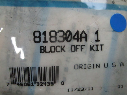 *NEW OEM* 0810 Mercury Quicksilver Block Off Kit 818304A 1