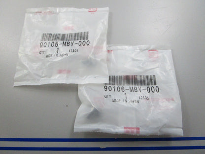 *NEW OEM* (LOT OF 2) 0810 Honda Special Screw 90106-MBY-000