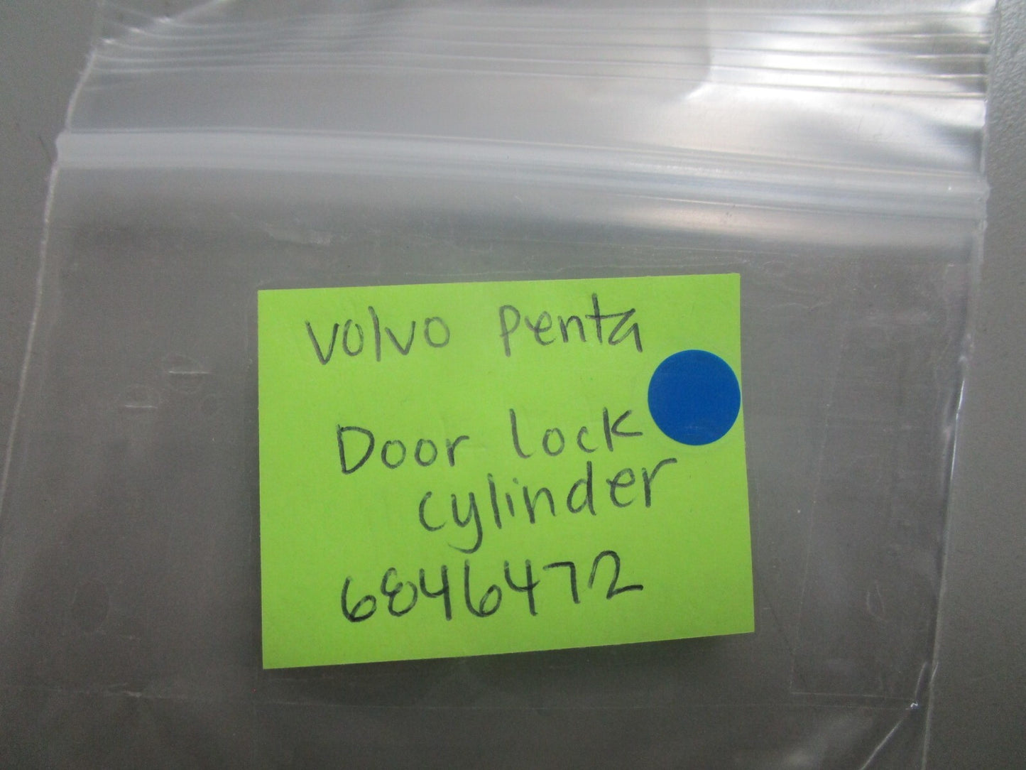 *NEW OEM* 0810 Volvo Penta Door Lock Cylinder 6846472